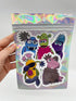 RFP GLOSSY PUPPET STICKERS PACK - 12 - 16